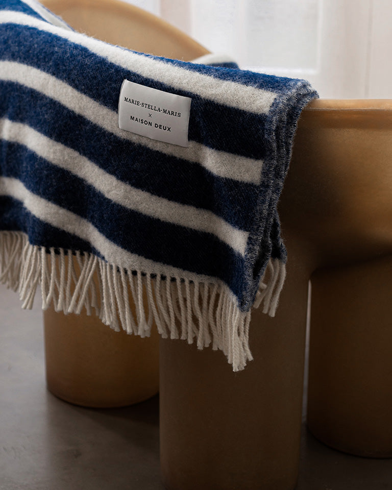 Waves Blanket - Marie-Stella-Maris x Maison Deux