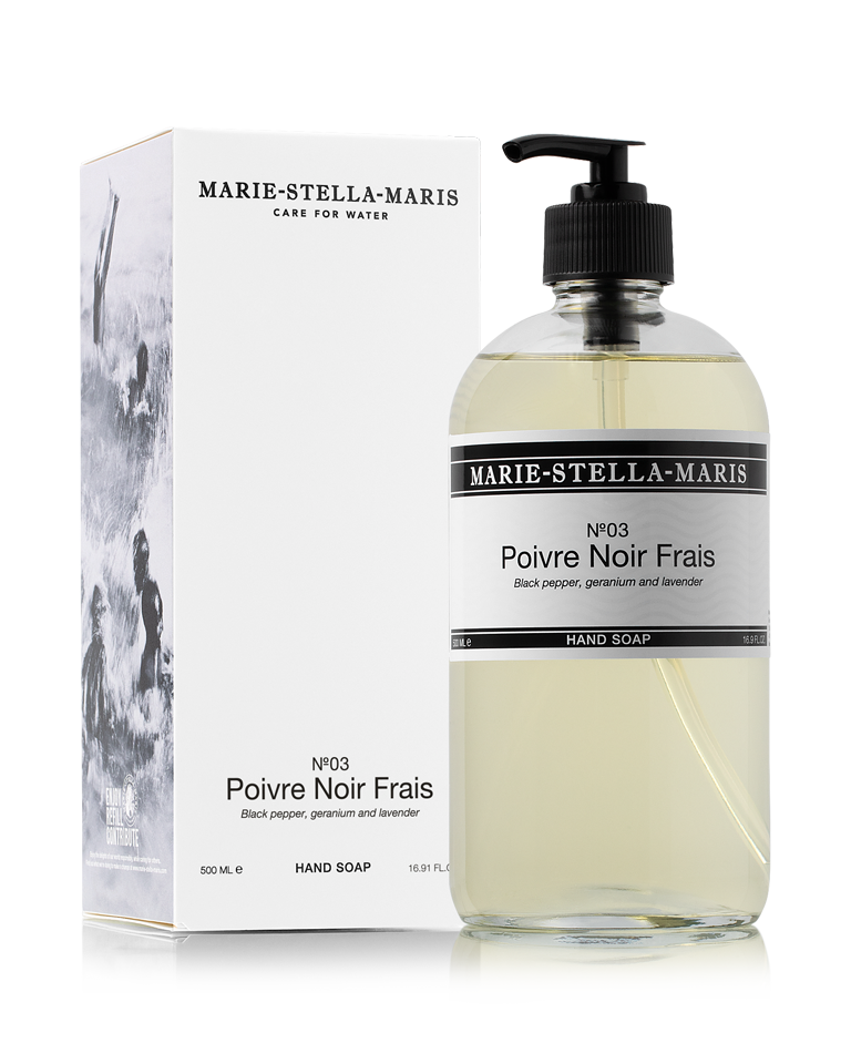 Savon Mains Poivre Noir Frais 500 ml