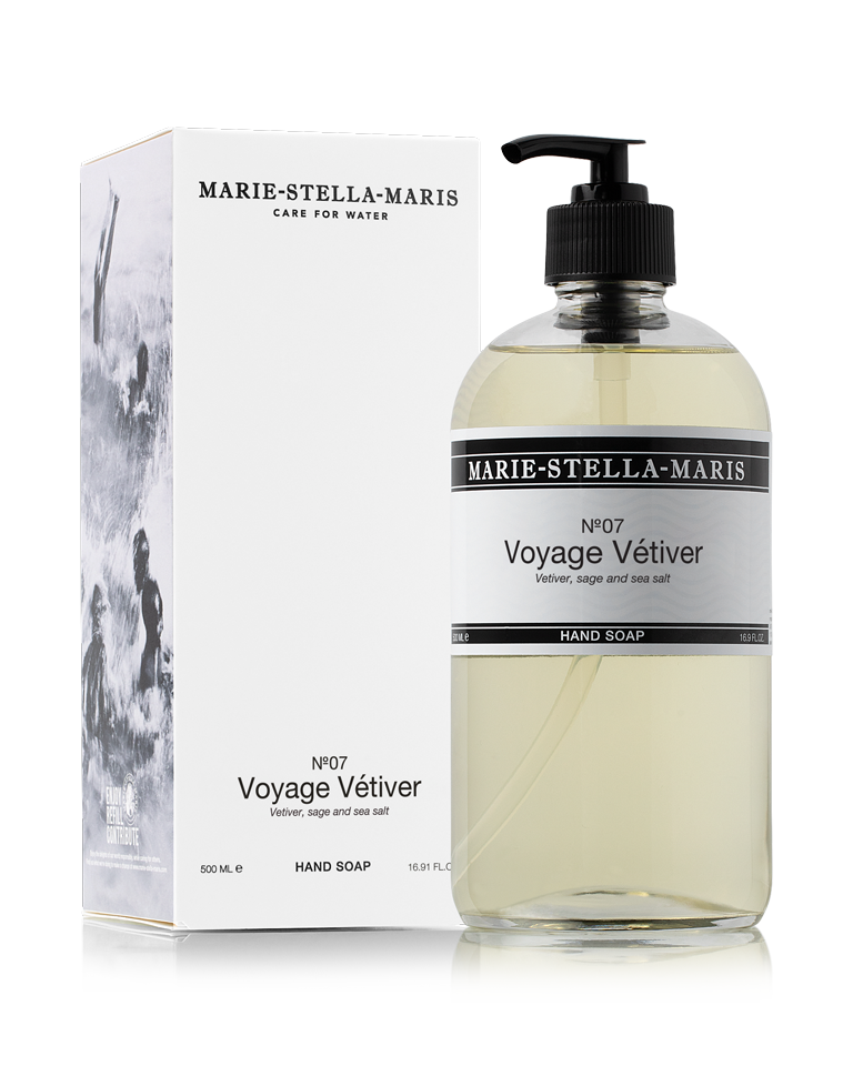 Savon à mains Voyage Vétiver 500 ml