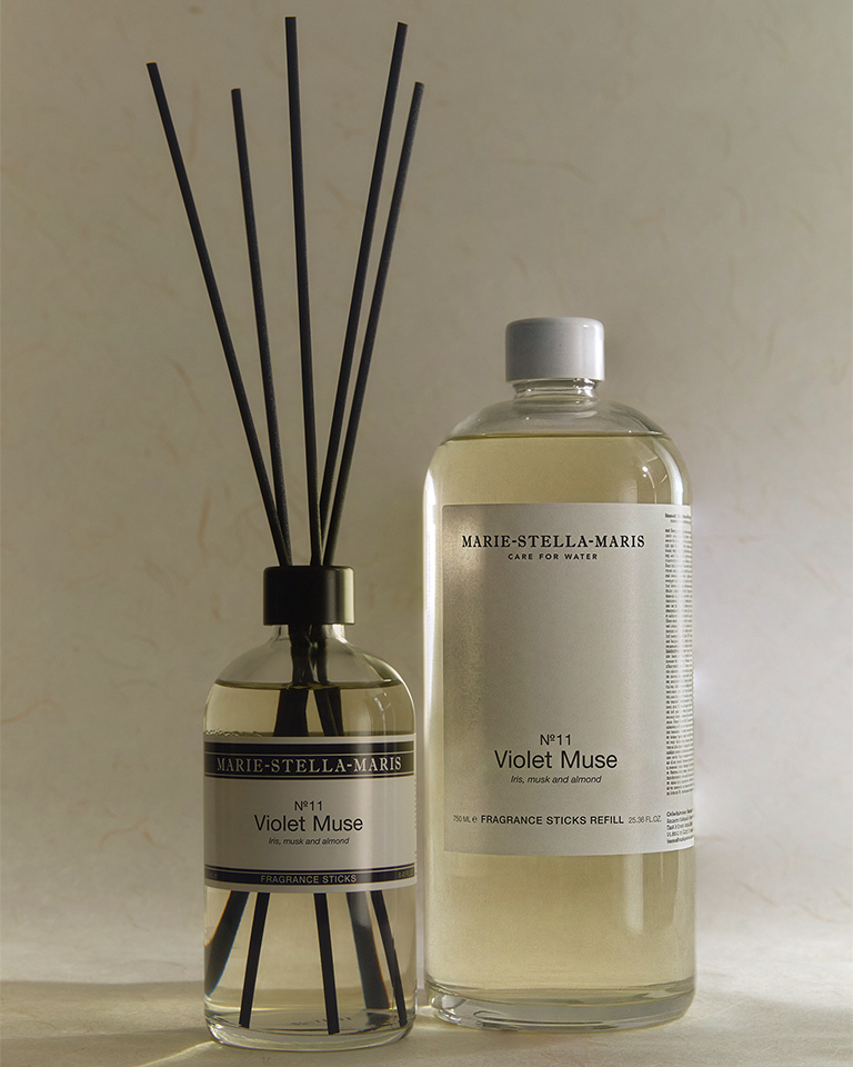 Recharge de Bâtonnets Parfumés Violet Muse Verre 750 ml