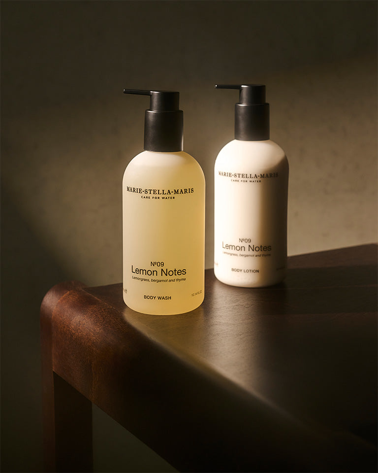 Körper-Geschenkset Lemon Notes 2x300 ml