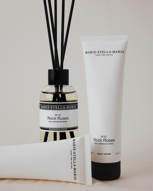 Badezimmer Essentials Rock Roses
