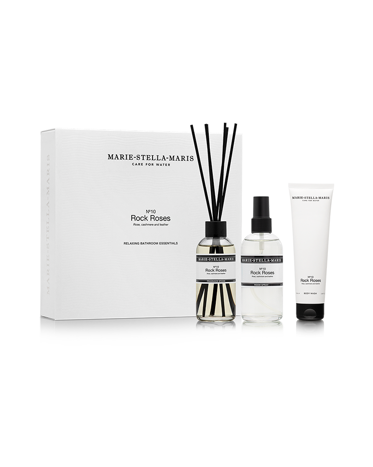 Relaxing Bathroom Essentials Rock Roses