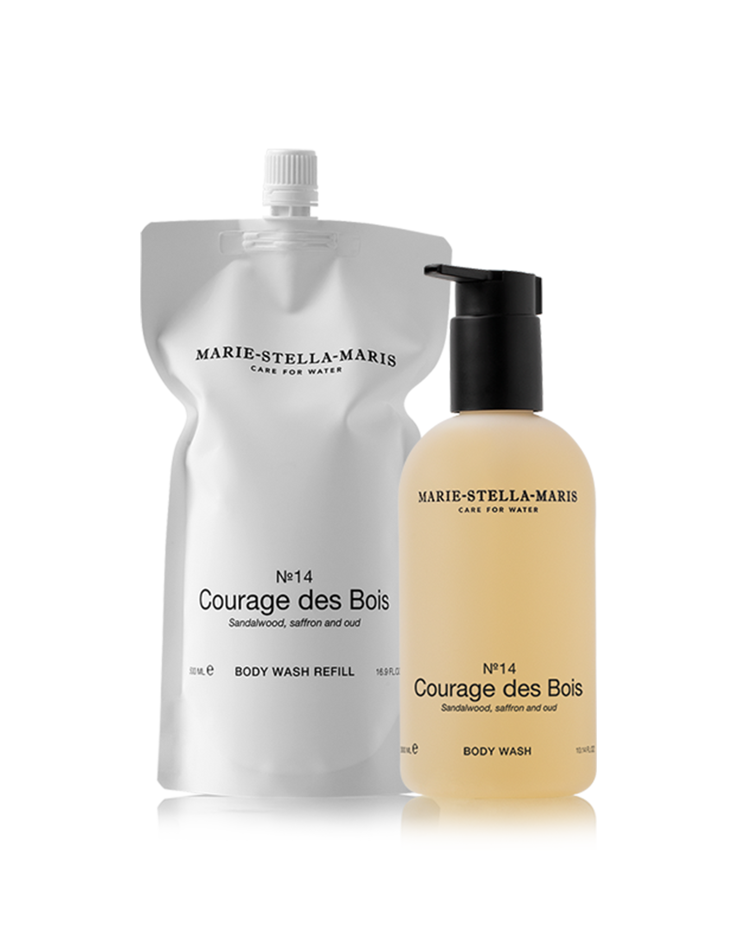 Body Wash Refill Courage des Bois 500 ml