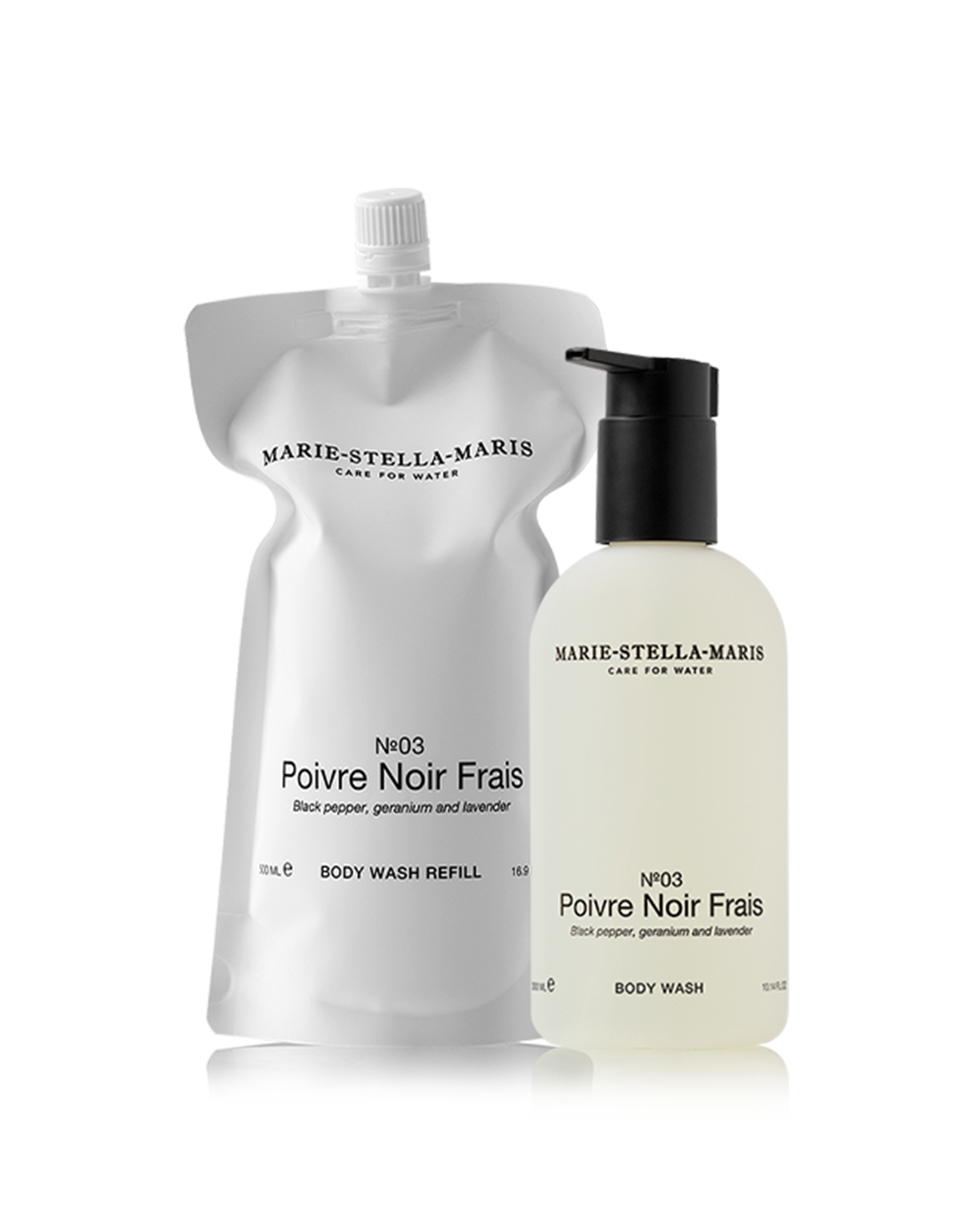 Body Wash Refill Poivre Noir Frais 500 ml