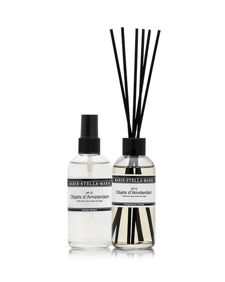 Marie-Stella-Maris Home Discovery Bundle No.12 Objets d'Amsterdam with fragrance sticks and room spray 100 ml