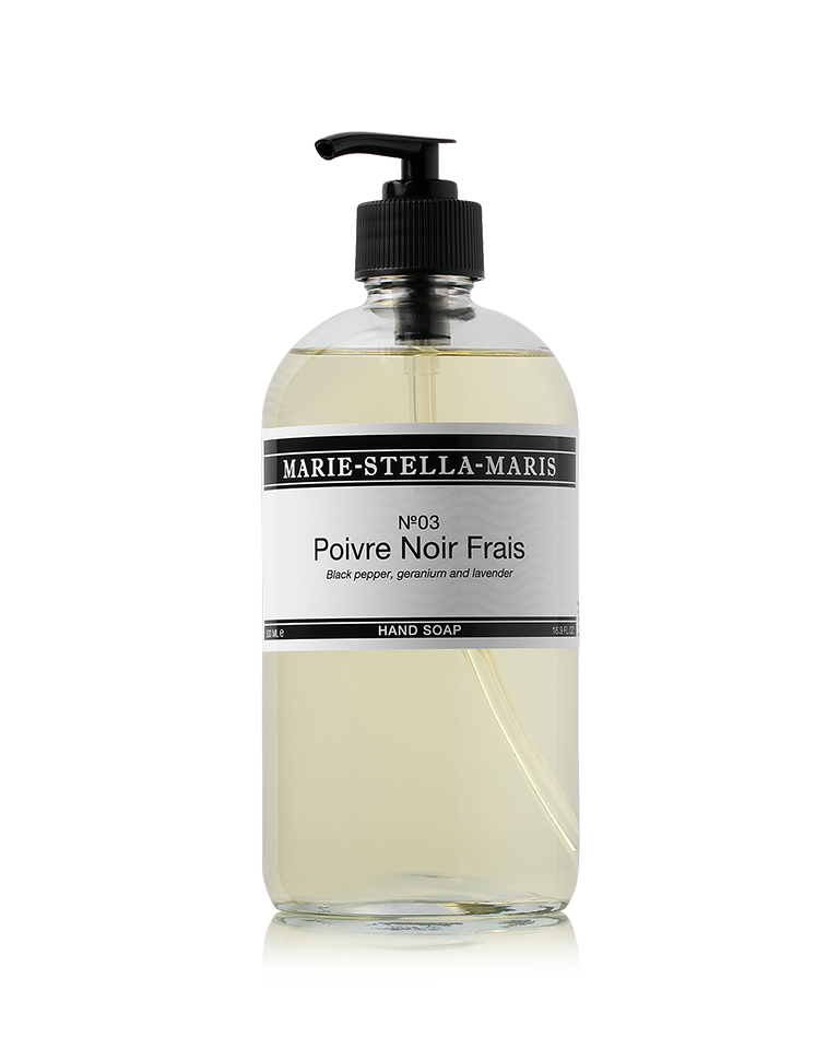 Savon Mains Poivre Noir Frais 500 ml