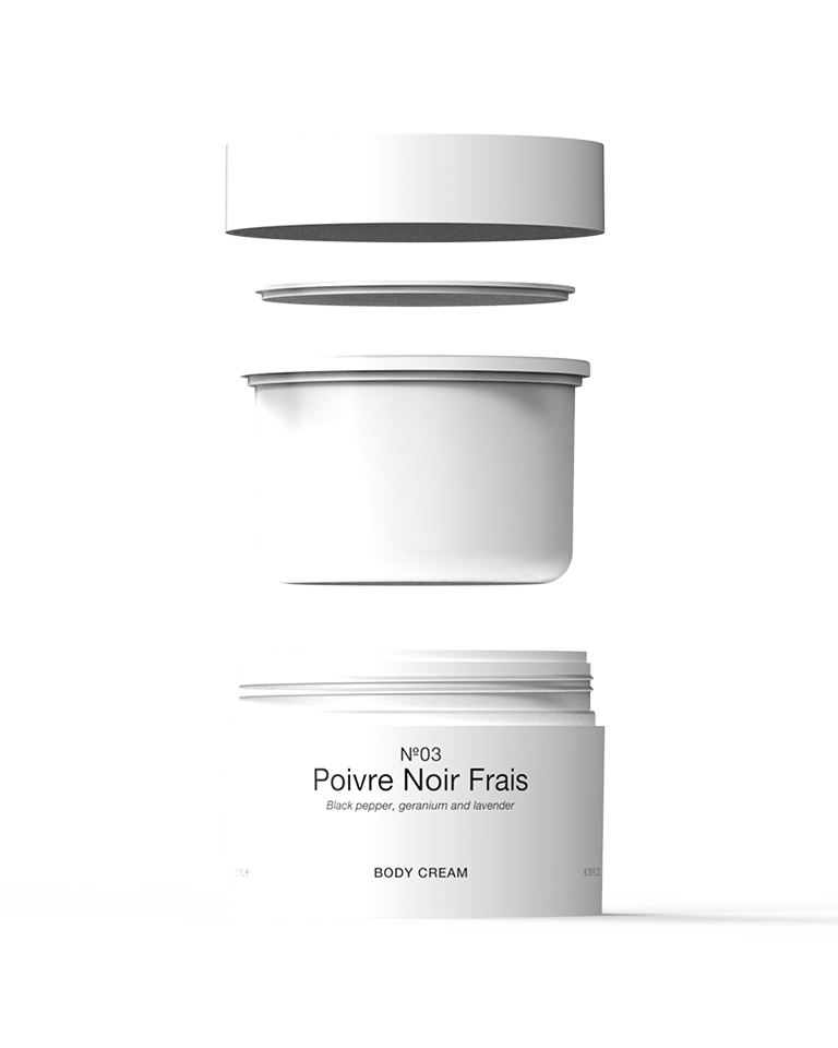 Body Cream REFILL Poivre Noir Frais 200 ml