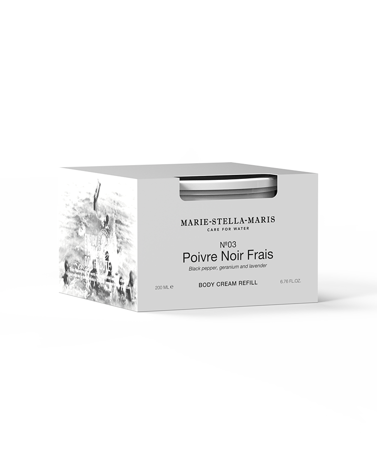 Body Cream REFILL Poivre Noir Frais 200 ml