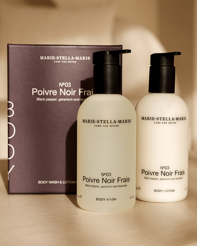 Coffret Corps Poivre Noir Frais 2x 300 ml