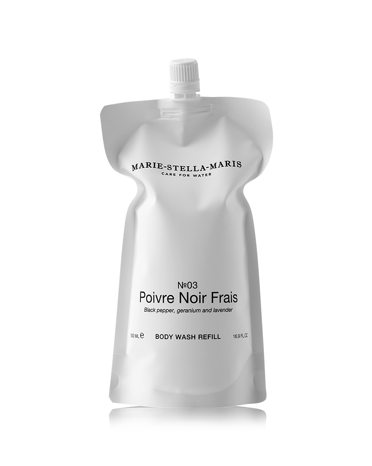 Body Wash Refill Poivre Noir Frais 500 ml