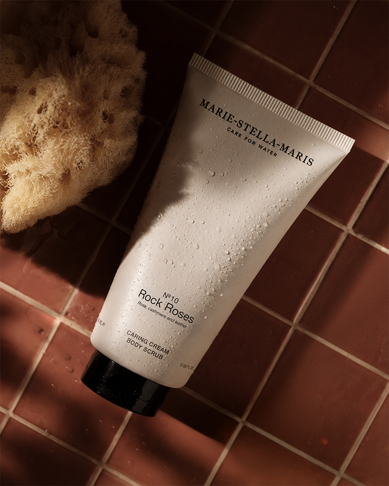 Caring Cream Body Scrub Rock Roses 180 ml