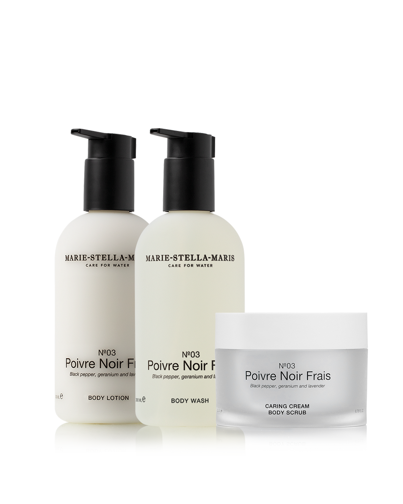Full Body Care Routine Bundle Poivre Noir Frais