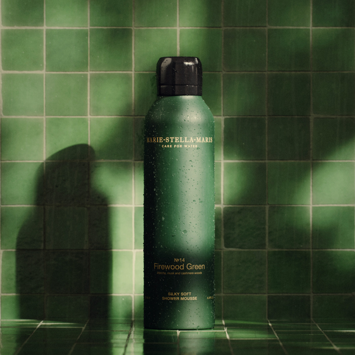 Silky Soft Shower Mousse Firewood Green 200 ml