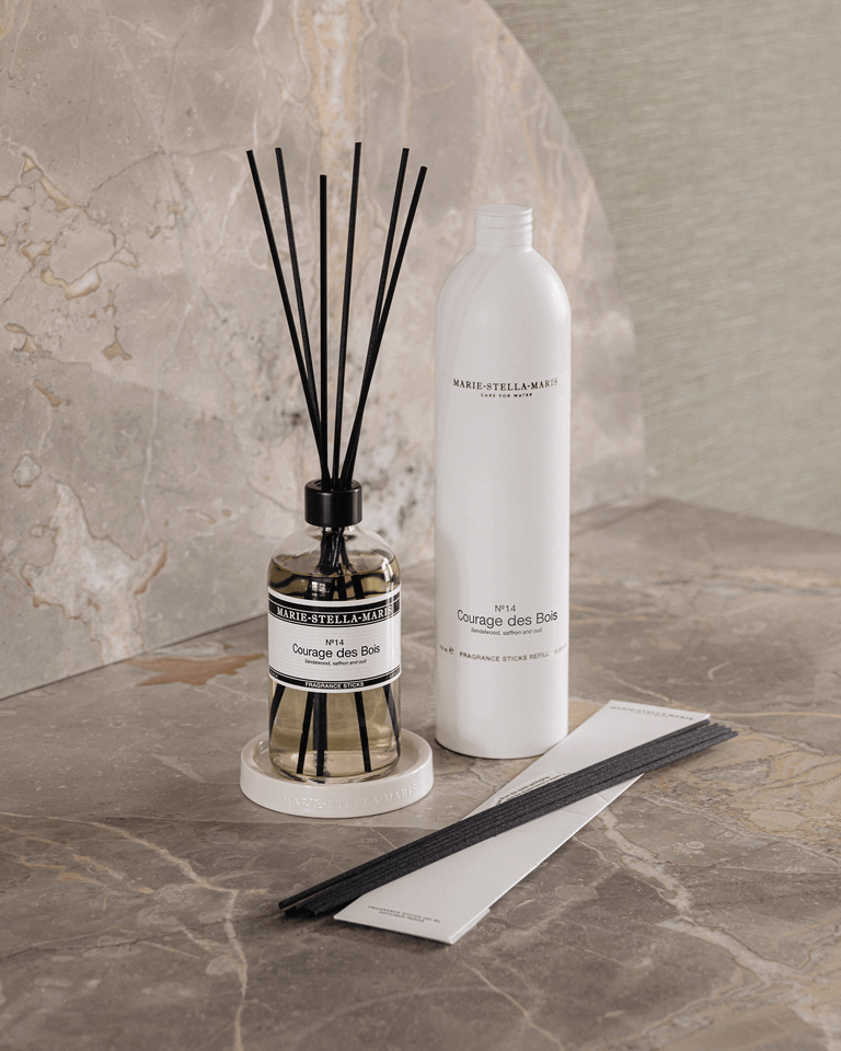 Geurstokjes Refill Courage des Bois 750 ml