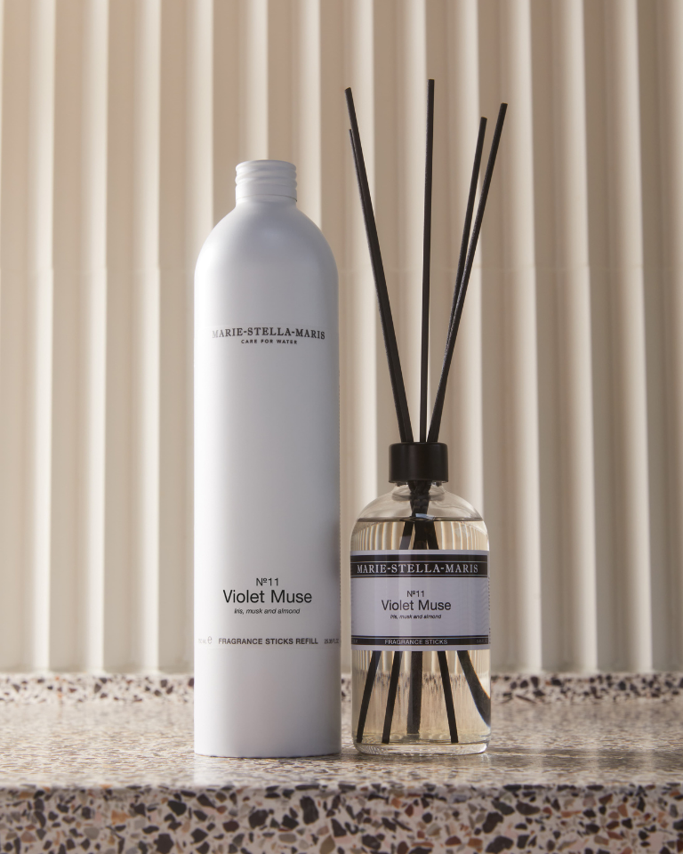 Geurstokjes Refill Violet Muse 750 ml