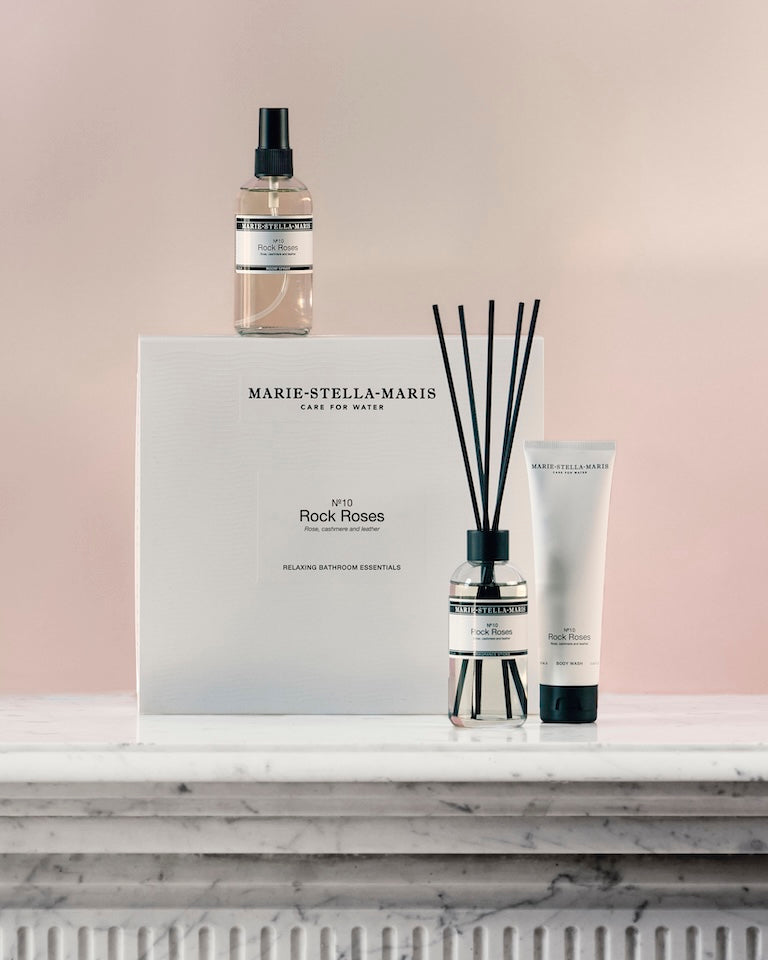 Relaxing Bathroom Essentials Rock Roses