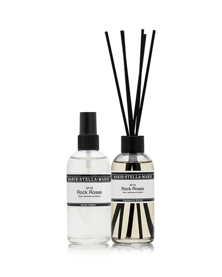 Marie-Stella-Maris Home Discovery Bundle No.10 Rock Roses with fragrance sticks and room spray 100 ml